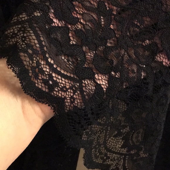 Torrid 4X Black Lace Illusion Neck Skater Dress BNWT - Picture 8 of 11